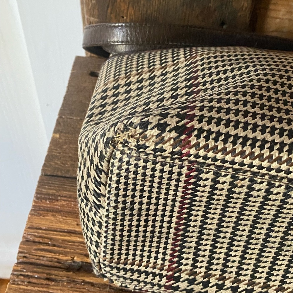 Ralph Lauren Houndstooth Shoulder Bag - Picture 8 of 14